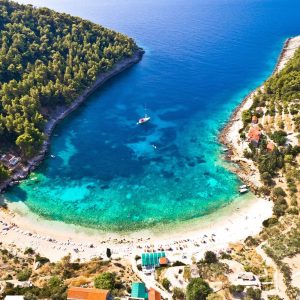 Geheimtipp Strand Pupnatska Luka Strandurlaub Kroatien auf Korčula