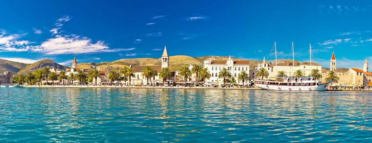 Trogir Kroatien UNESCO Weltkulturerbe Panoramablick