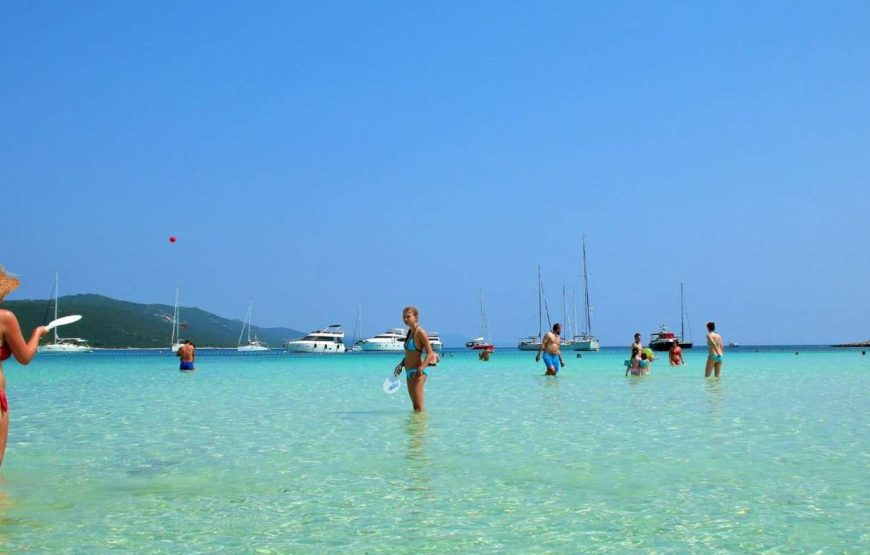 Zadar aus: Sakarun Strand und versunkenes Schiff Schnorcheltour