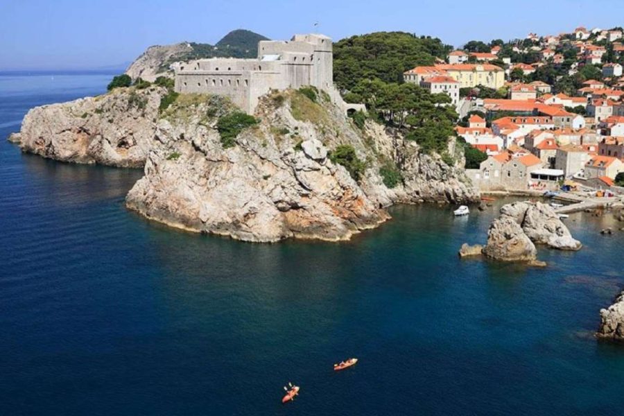 Dubrovnik: Kajakfahren und Schnorcheln Morgen Tour mit Snack