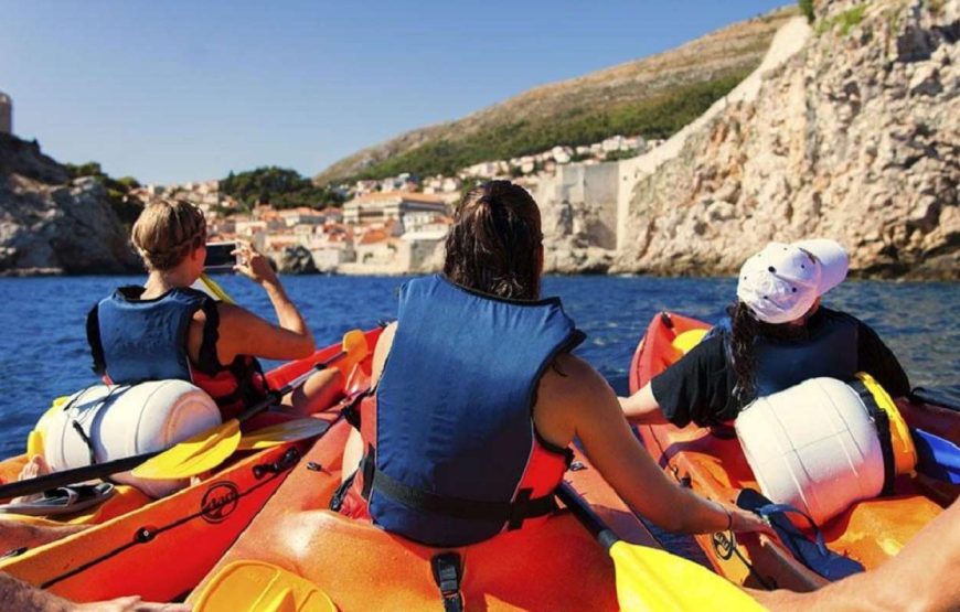 Dubrovnik: Kajakfahren und Schnorcheln Morgen Tour mit Snack