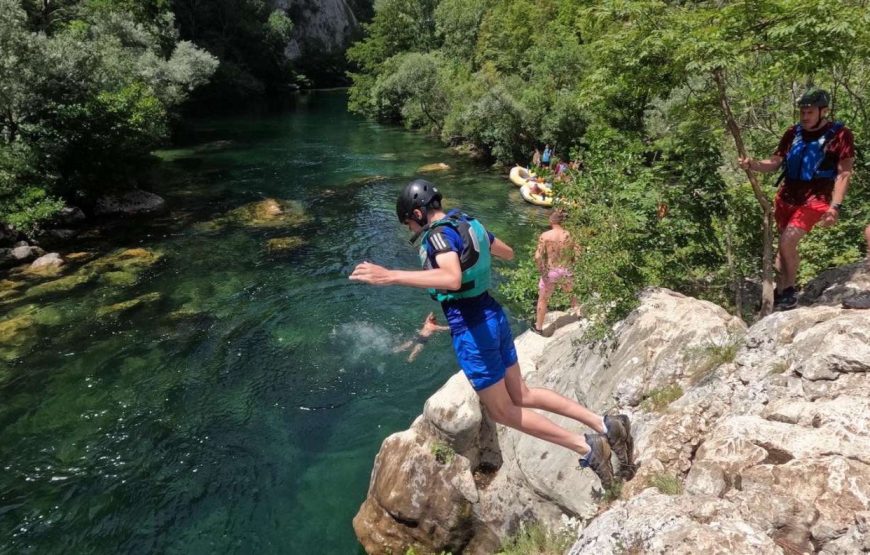 Von Omiš/Split aus: Cetina River Rafting Erlebnis
