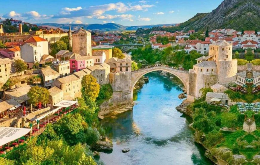 Dubrovnik: Tagestour Mostar & Kravica Wasserfälle