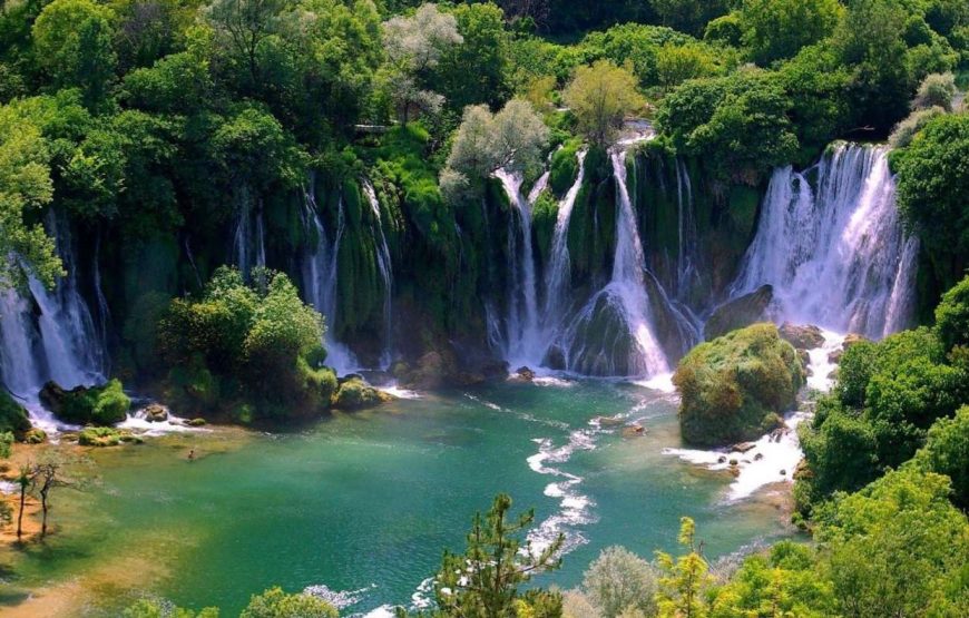 Dubrovnik: Mostar & Kravica-Wasserfall Kleingruppentour