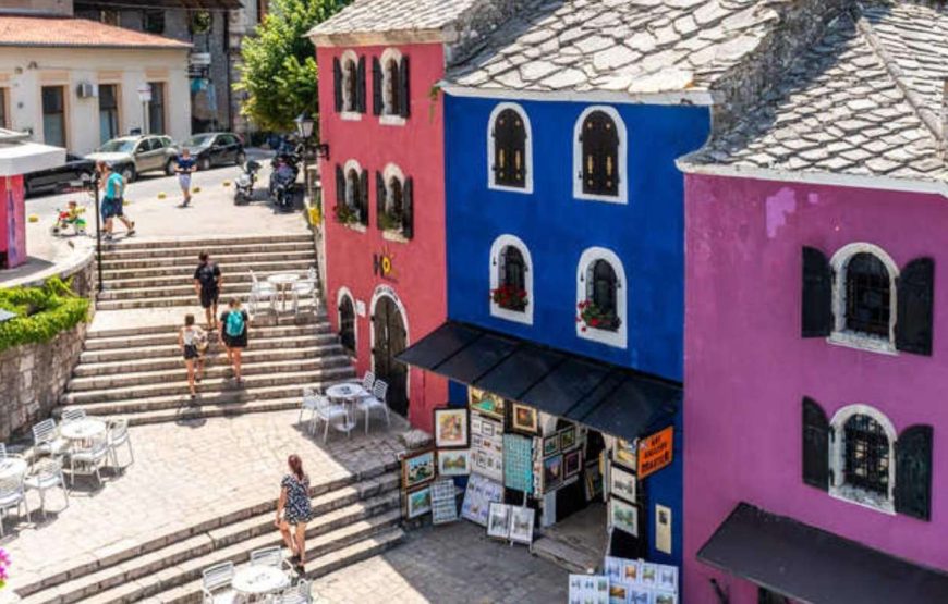 Dubrovnik: Mostar & Kravica-Wasserfall Kleingruppentour