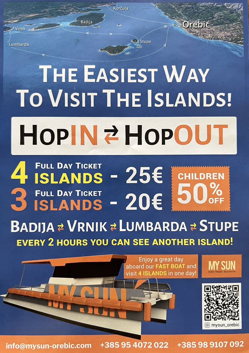 Orebić HopIn HopOut