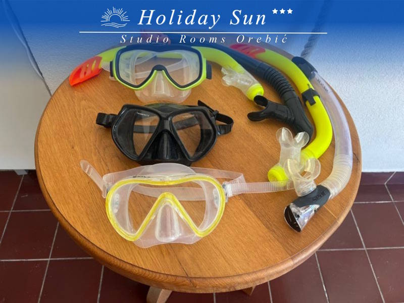 Orebić Snorkel Masks incl