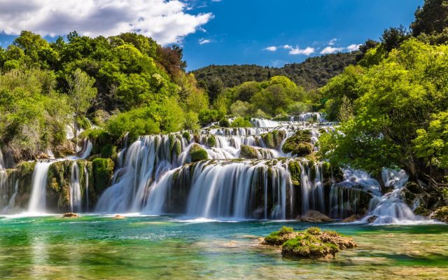 Krka Wasserfälle Skradinski Buk